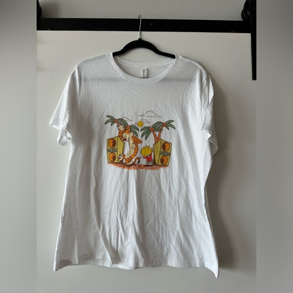 Size Large Cartoon Tee